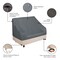 Modern Leisure Renaissance Patio Loveseat Cover, 66 in. L x 4 in. W x 39 in. H, Gray 3023 - alternate 8